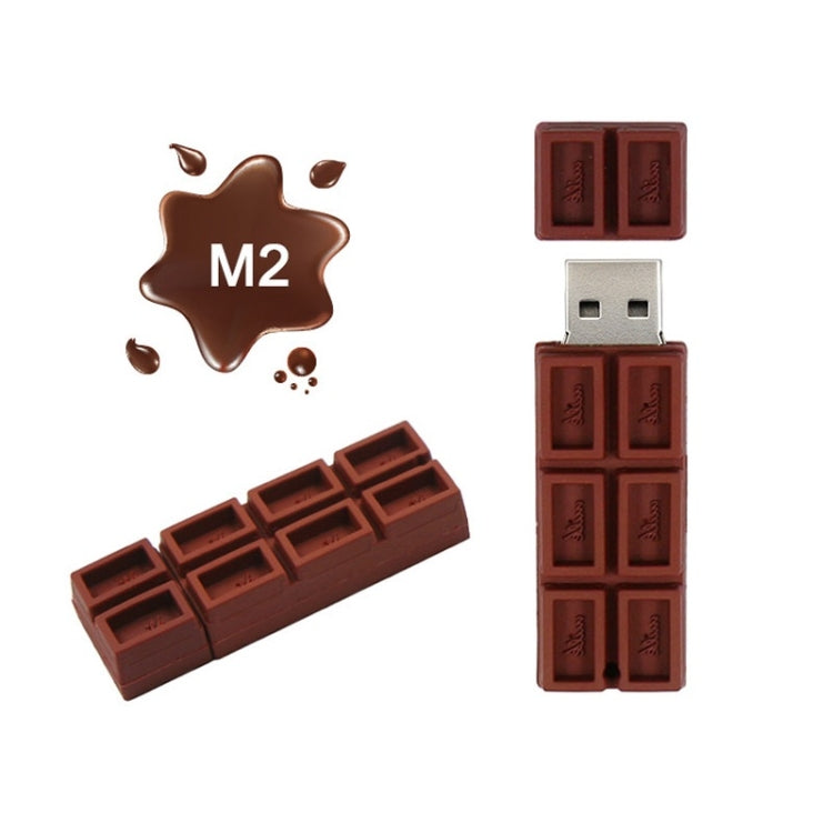 MicroDrive 16GB USB 2.0 Creative Chocolate USB Flash Drive My Store