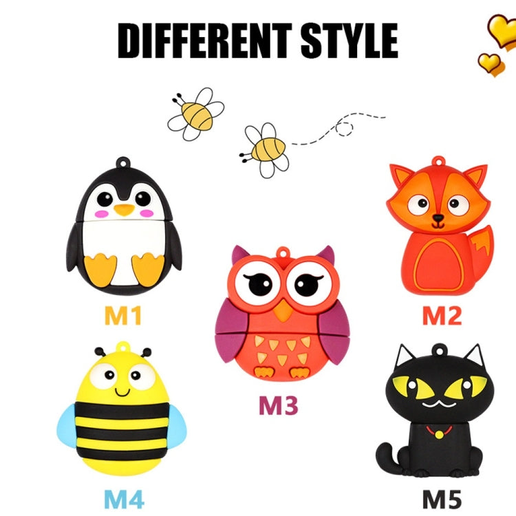 MicroDrive 4GB USB 2.0 Creative Cute Owl U Disk My Store