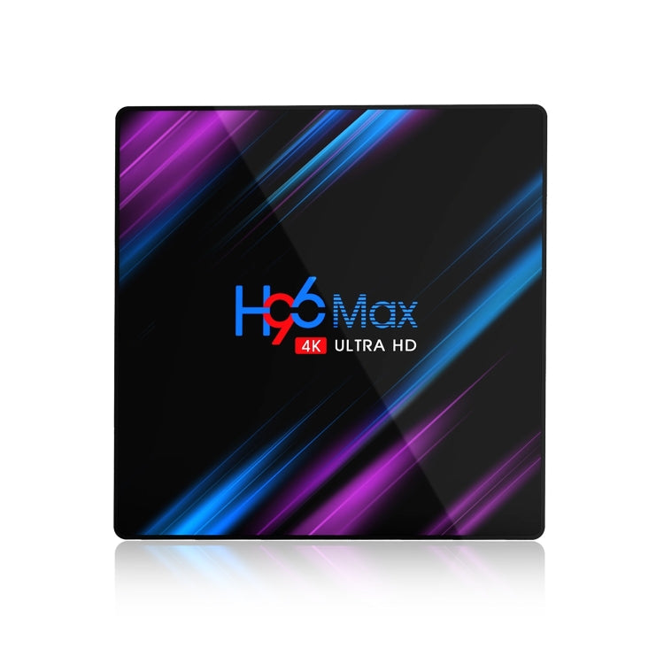 H96 Max-3318 4K Ultra HD Android TV Box with Remote Controller, Android 9.0, RK3318 Quad-Core 64bit Cortex-A53, WiFi 2.4G/5G, Bluetooth 4.0, 4GB+32GB