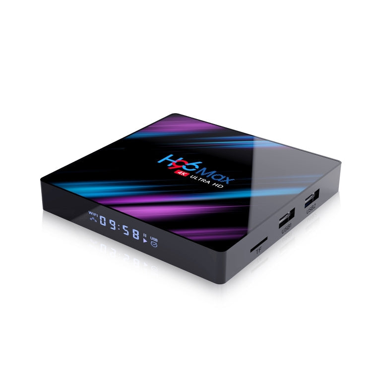 H96 Max-3318 4K Ultra HD Android TV Box with Remote Controller, Android 9.0, RK3318 Quad-Core 64bit Cortex-A53, WiFi 2.4G/5G, Bluetooth 4.0, 4GB+32GB Reluova