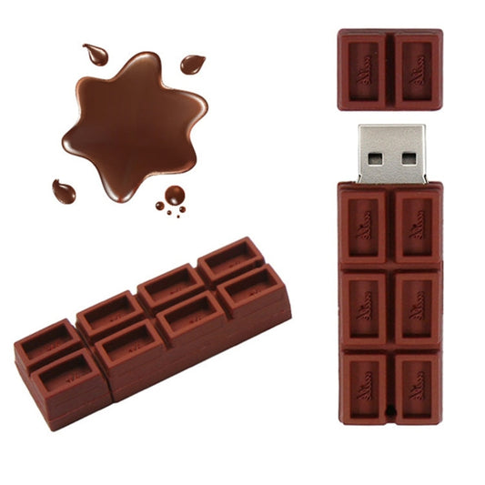 MicroDrive 8GB USB 2.0 Creative Chocolate U Disk