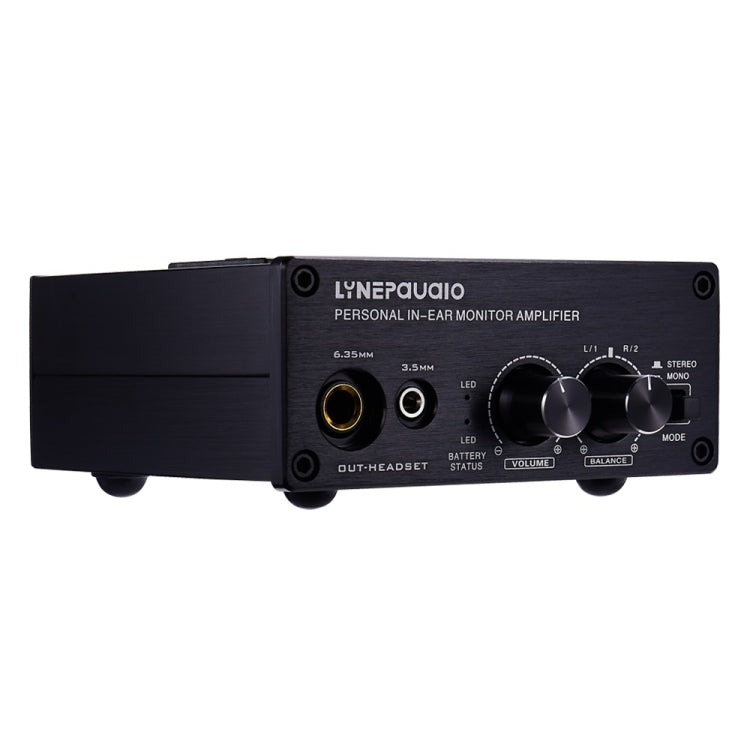 LINEPAUDIO B982 Power Amplifier Instrument Drummer Earphone Monitor Signal Amplifier, Dual XLR Input Reluova