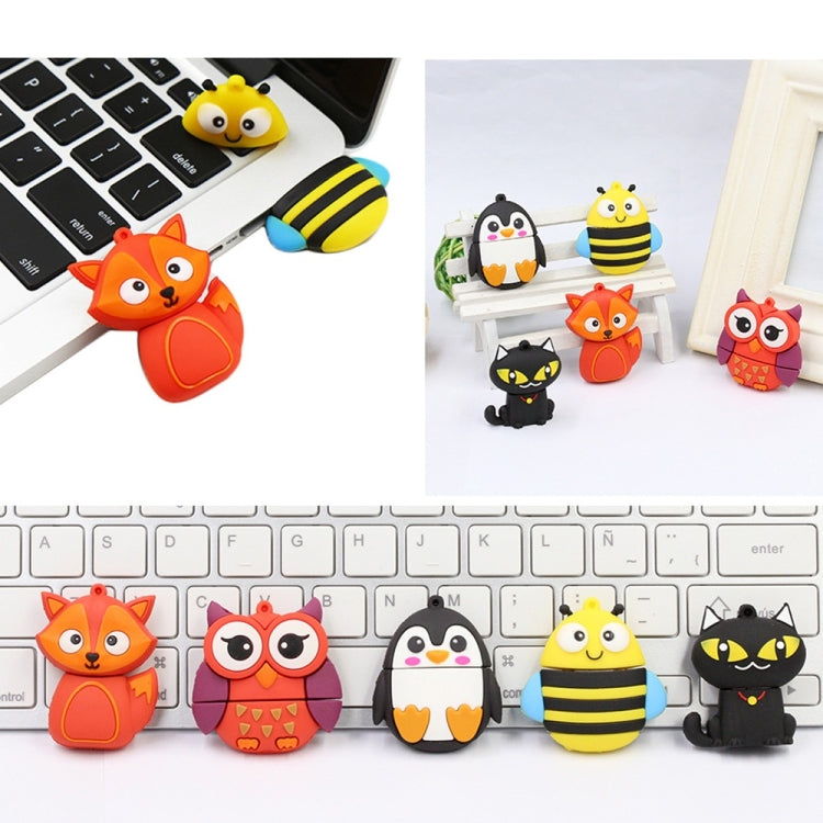 MicroDrive 8GB USB 2.0 Creative Cute Penguin U Disk My Store