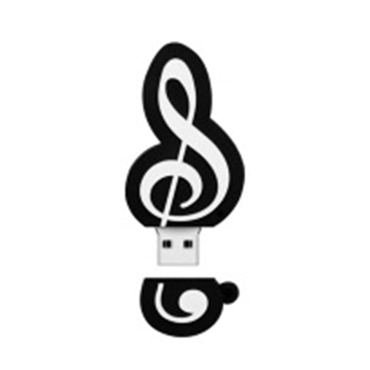 MicroDrive 4GB USB 2.0 Music Note U Disk My Store