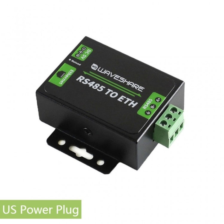 Waveshare RS485 to Ethernet Converter, US Plug Reluova