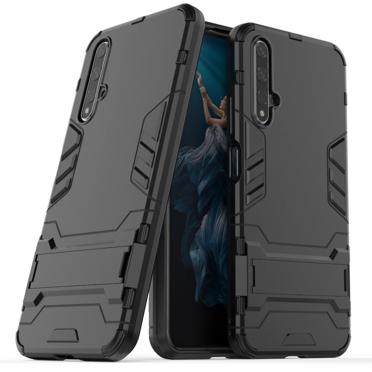 Shockproof PC + TPU Case for Huawei Honor 20, with Holder My Store