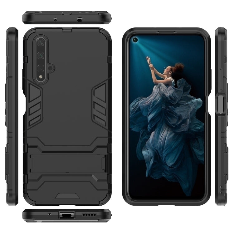 Shockproof PC + TPU Case for Huawei Honor 20, with Holder My Store