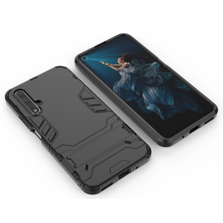 Shockproof PC + TPU Case for Huawei Honor 20, with Holder My Store