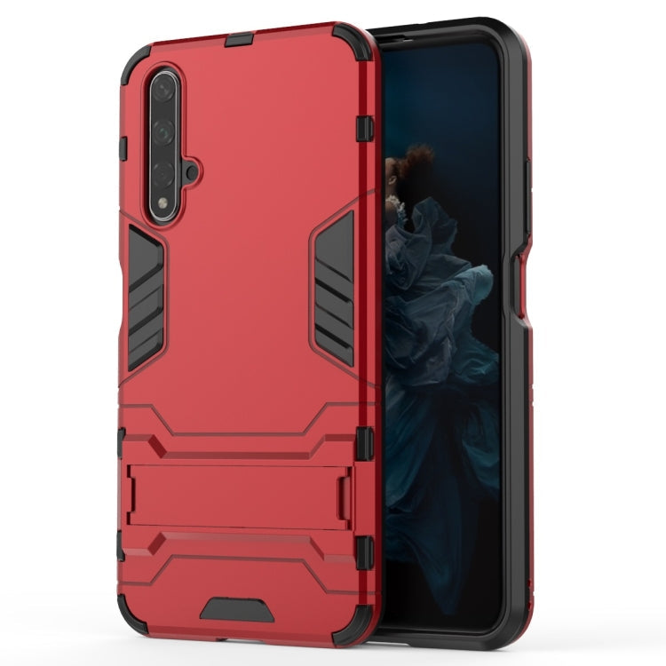 Shockproof PC + TPU Case for Huawei Honor 20, with Holder My Store