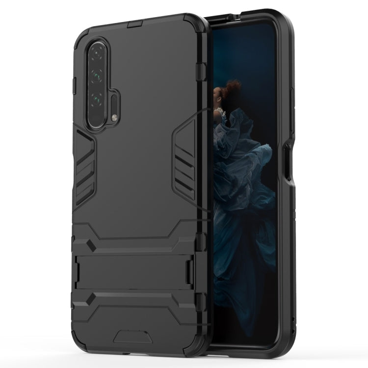 Shockproof PC + TPU Case for Huawei Honor 20 Pro, with Holder