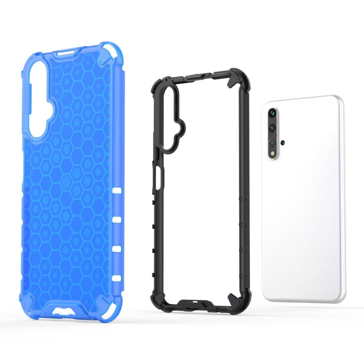 Shockproof Honeycomb PC + TPU Protection Case for Huawei Honor 20 PRO