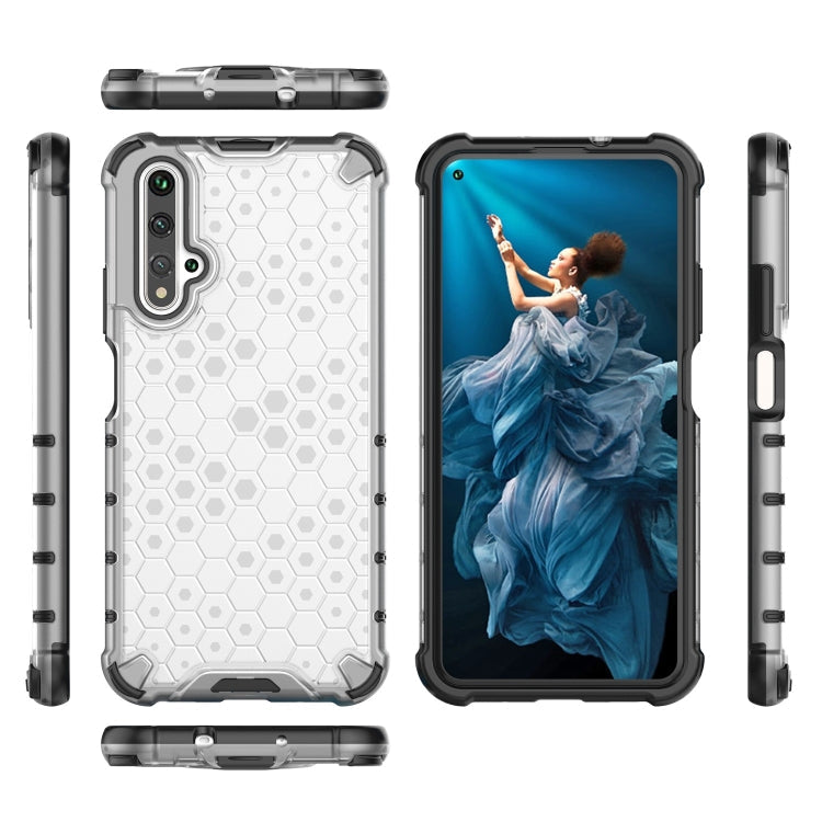 Shockproof Honeycomb PC + TPU Protection Case for Huawei Honor 20 PRO