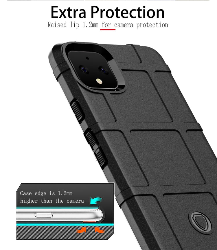 Shockproof Protector Cover Full Coverage Silicone Case for Google Pixel 4 XL