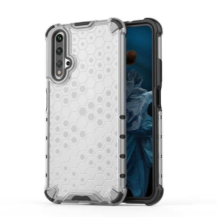 Shockproof Honeycomb PC + TPU Case for Huaiwei Honor 20