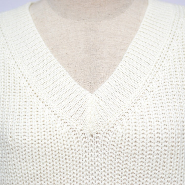 Fashion Casual V-neck Sweater