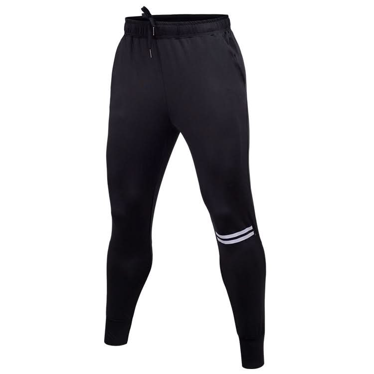 SIGETU Men Quick-drying Elastic Sport Pants (Color:Black Size:S) Reluova