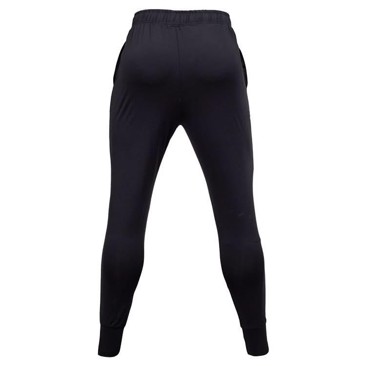 SIGETU Men Quick-drying Elastic Sport Pants (Color:Black Size:S) Reluova