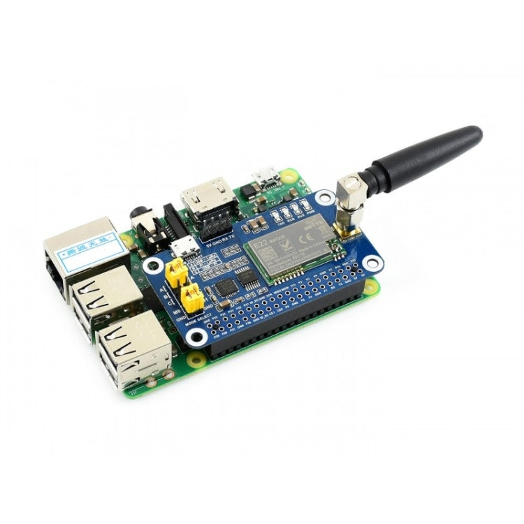 Waveshare SX1262 LoRa HAT 868 МГц Частотный диапазон для Raspberry Pi, применимый для Европы / Азии / Африки