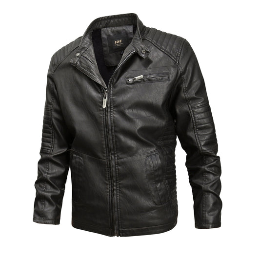 Modische Herren Lederjacke