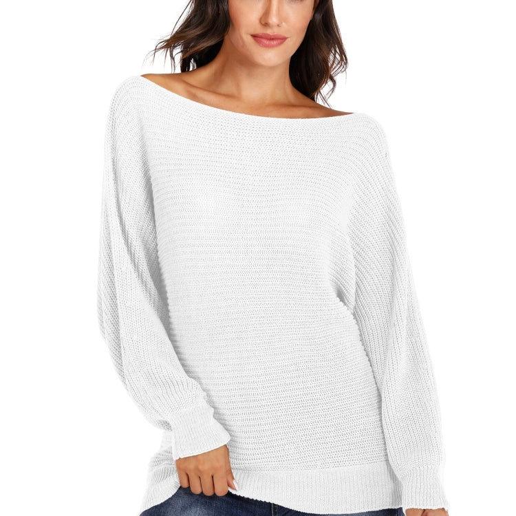 Irregular Bat Sleeve Sweater Reluova