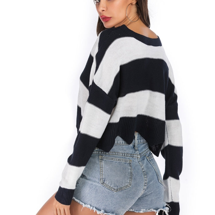 Striped Fashion Casual Pullover