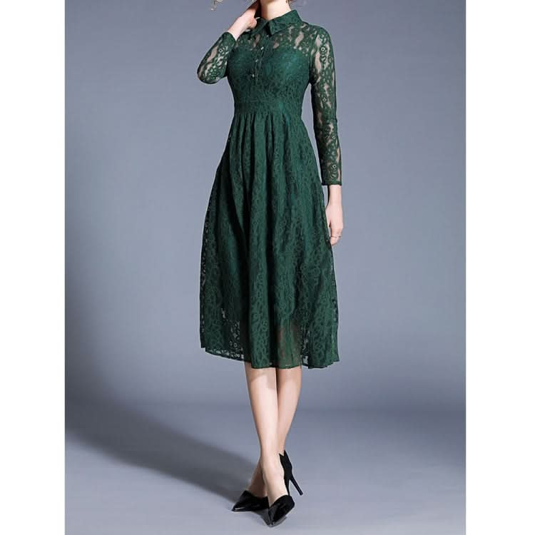 Fashion Vintage Elegant Lace Dress Reluova