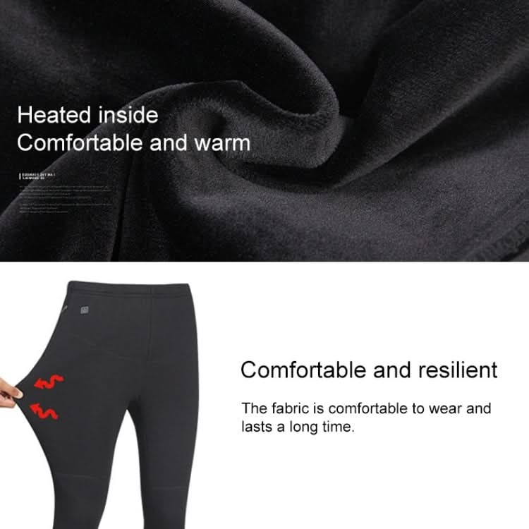 USB Secure Smart Thermostat Hair Hot Pants for Women (Color:Black Size:S)