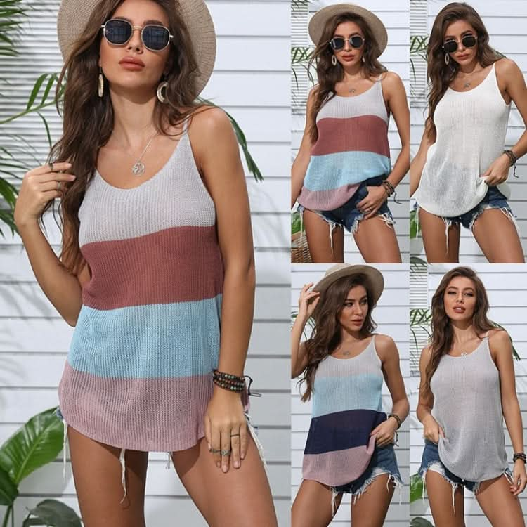 Fashion Casual U-neck Sling Knitting Vest Reluova