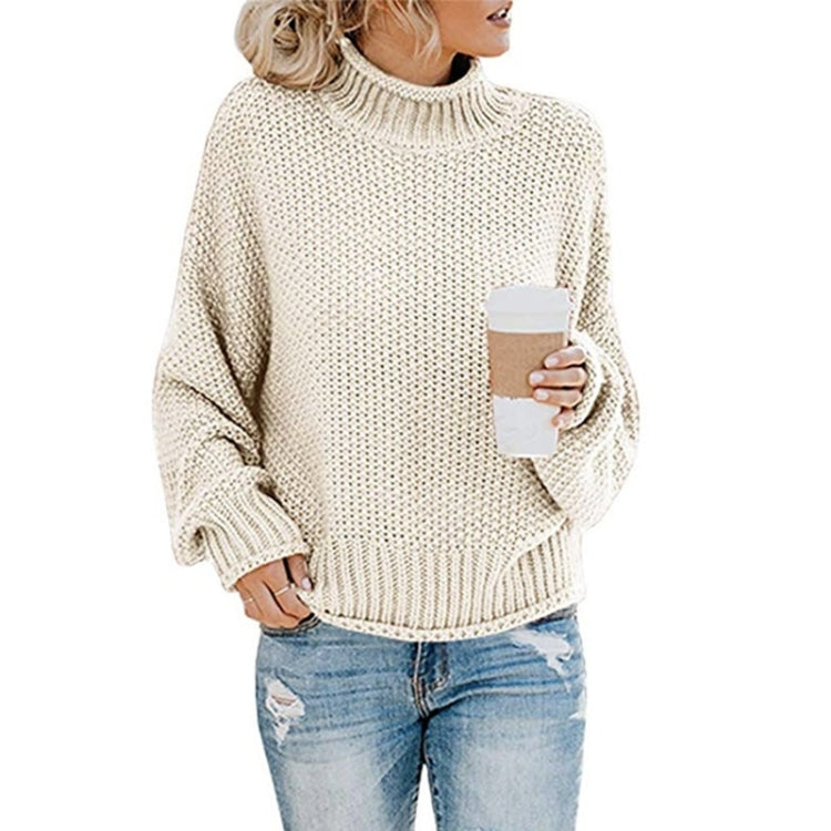 Fashion Thick Thread Turtleneck Knit Sweater, Series 1 Reluova