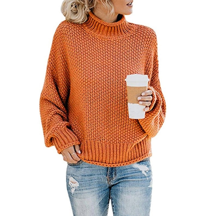 Fashion Thick Thread Turtleneck Knit Sweater, Series 1