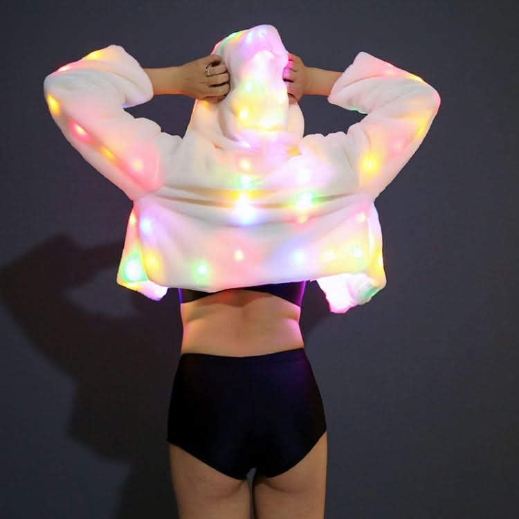 Colorful LED Flashing Casual Coat Reluova