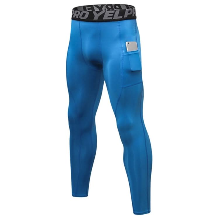 Running Training Sweat Wicking Stretch Tights With Pocket (Color:Red Size:S) Reluova