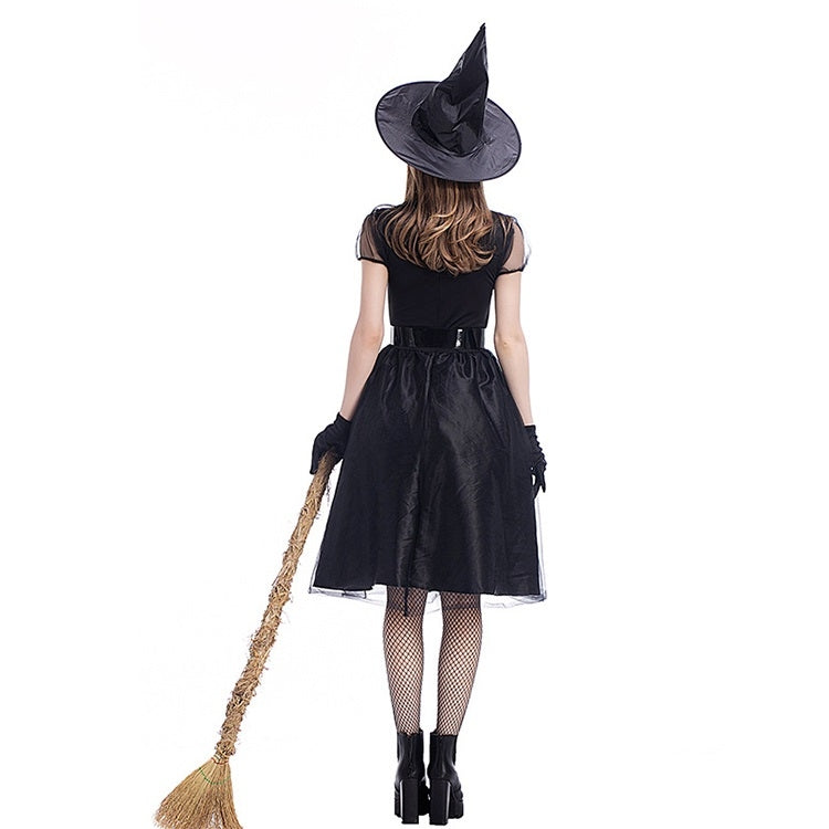 Cosplay Costume Black Gauze Witch Costume Temperament Night Ghost Game Costume My Store