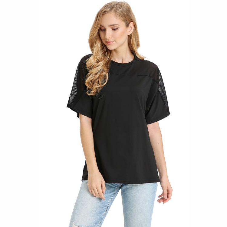 Solid Color Loose Casual Short Sleeve T-Shirt