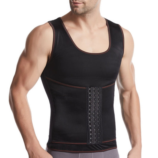 Men Abdomen Shapewear Thin Vest Reluova