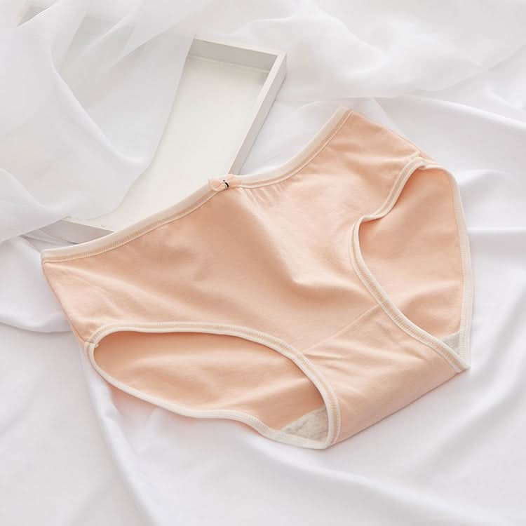 Bowknot Morandi Simple Girly Cotton Panties