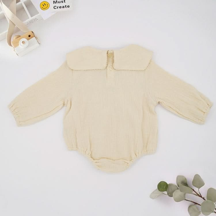 Autumn Baby Squirrel Embroidered Pattern Cotton Triangle Romper Reluova