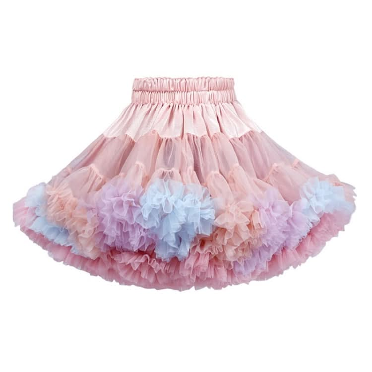 Girls AB Both Sides Wear Tutu Skirt Reluova