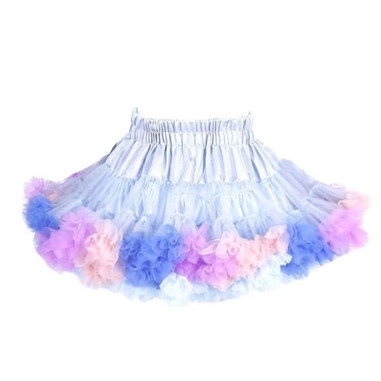 Girls AB Both Sides Wear Tutu Skirt Reluova