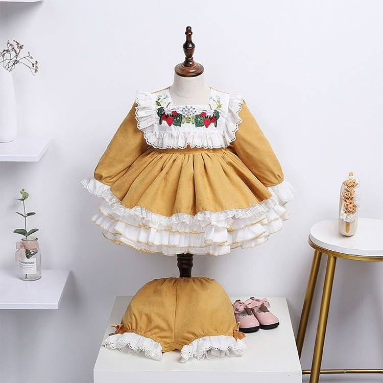 Sweet And Cute Three-piece Princess Dress Reluova