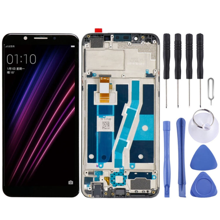 LCD Screen and Digitizer Full Assembly for OPPO A1, with Frame My Store