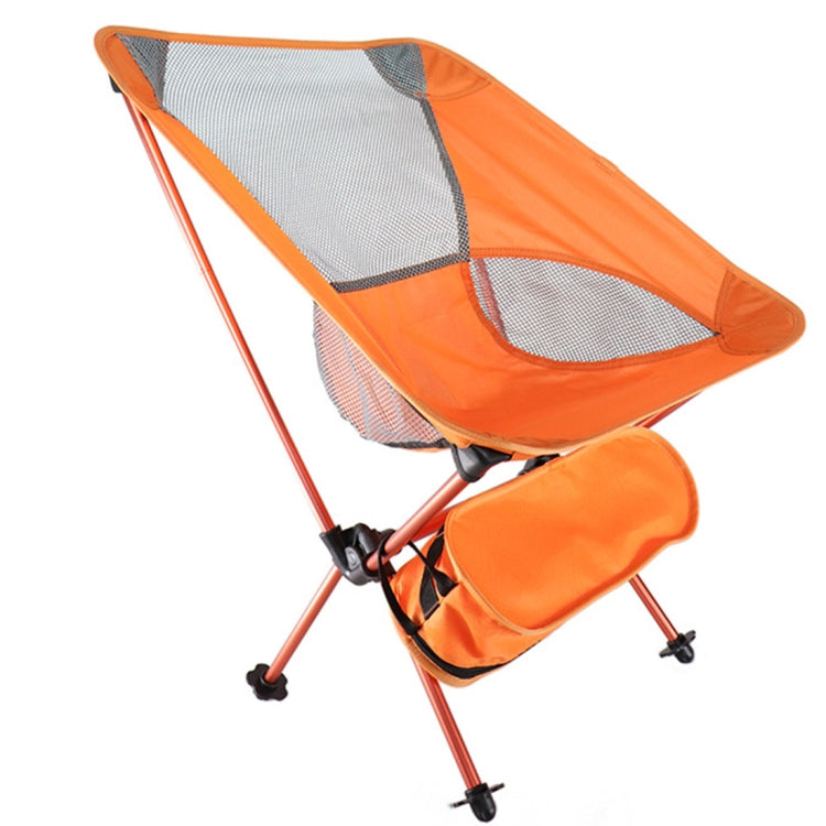 Outdoor Portable Folding Camping Chair Light Fishing Beach Chair Aviation Aluminum Alloy Backrest Recliner Reluova