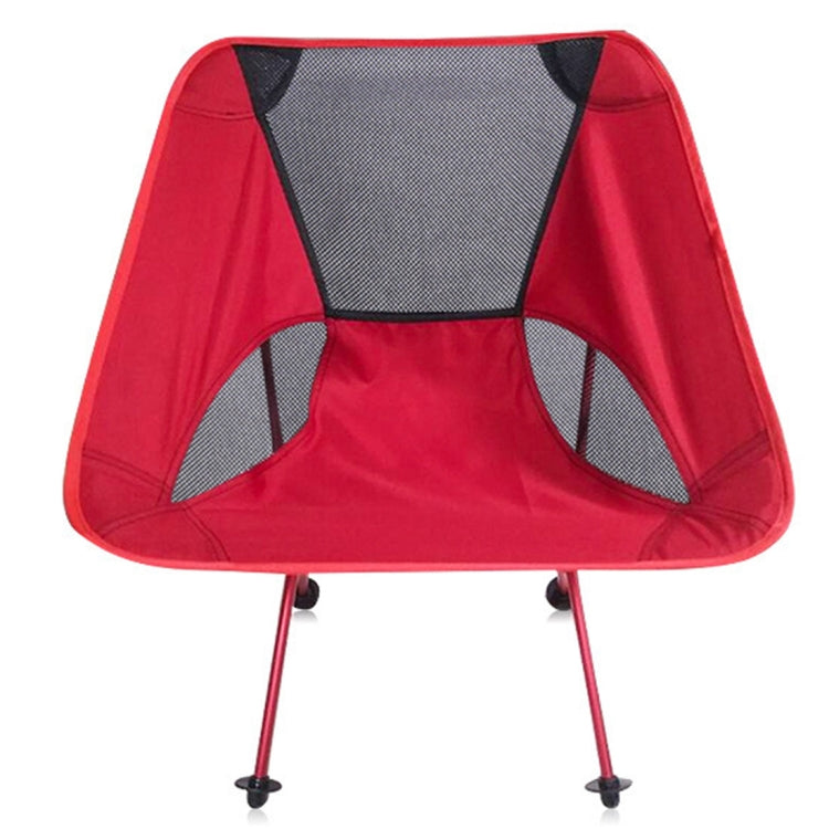 Outdoor Portable Folding Camping Chair Light Fishing Beach Chair Aviation Aluminum Alloy Backrest Recliner Reluova