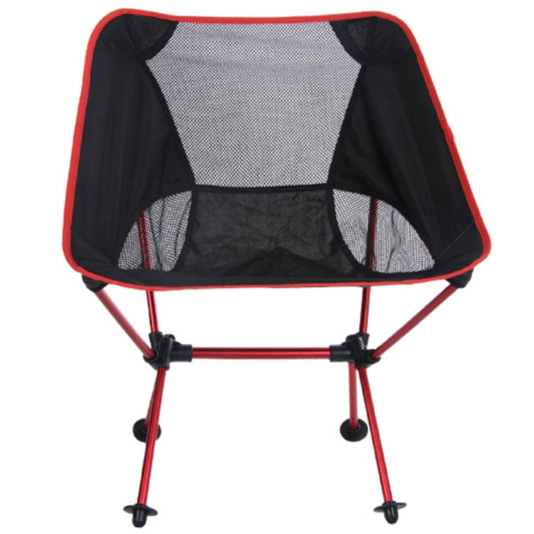 Outdoor Portable Folding Camping Chair Light Fishing Beach Chair Aviation Aluminum Alloy Backrest Recliner Reluova