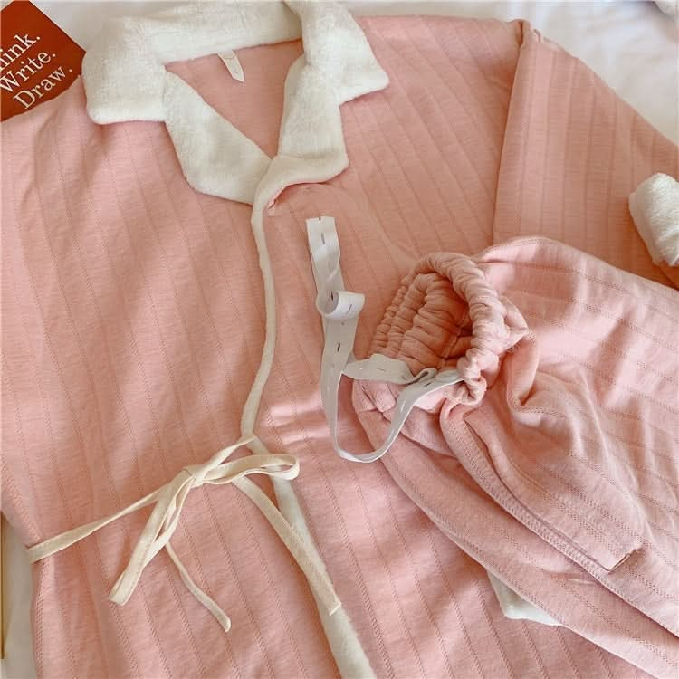 Two-piece Warm Pajamas For Pregnant Women Reluova