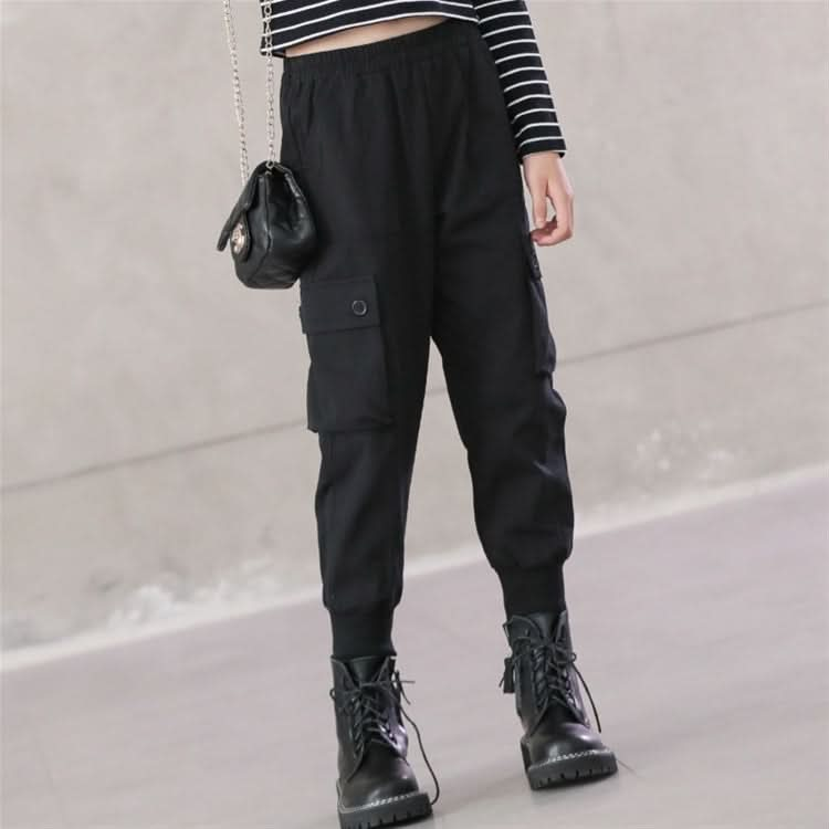 Girl Winter Loose Casual Overalls Pants Trousers Reluova