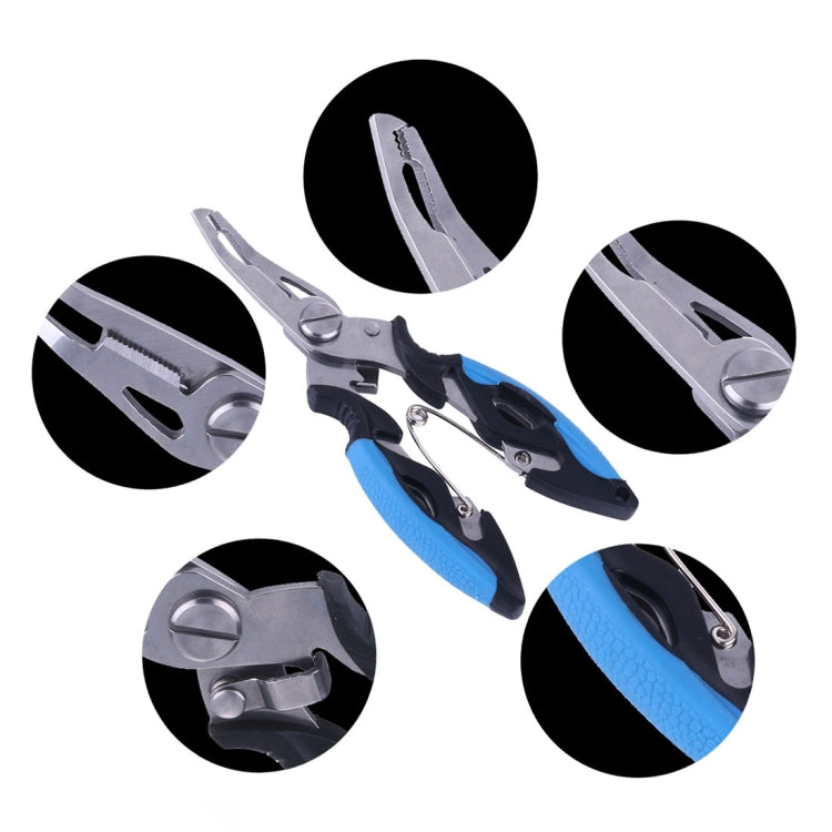 HENGJIA QT013 Multifunctional Stainless Steel Jaw Fishing Pliers Scissors Hook Removal Tool Line Cutter Fishing Tackle Reluova