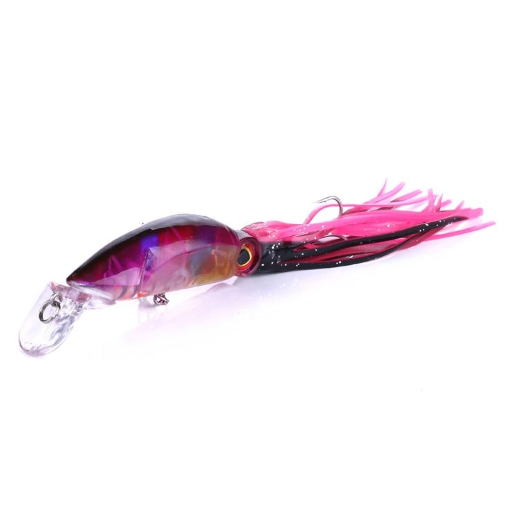 HENGJIA JIZ002 10cm/16.6g Big Octopus Squid Shaped Hard Baits Long Shot Fishing Lures Tackle Baits Fit Sea Fishing and Freshwater Fishing