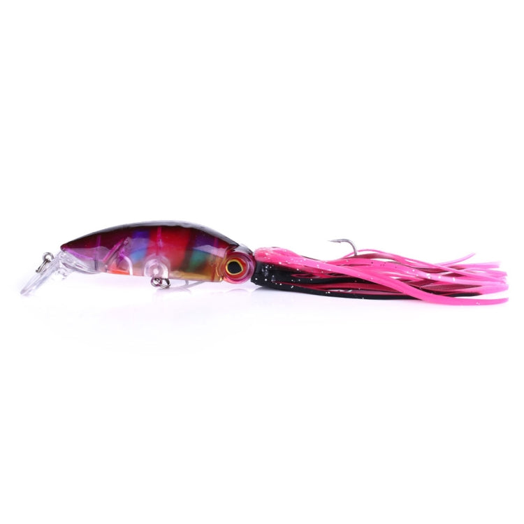 HENGJIA JIZ002 10cm/16.6g Big Octopus Squid Shaped Hard Baits Long Shot Fishing Lures Tackle Baits Fit Sea Fishing and Freshwater Fishing