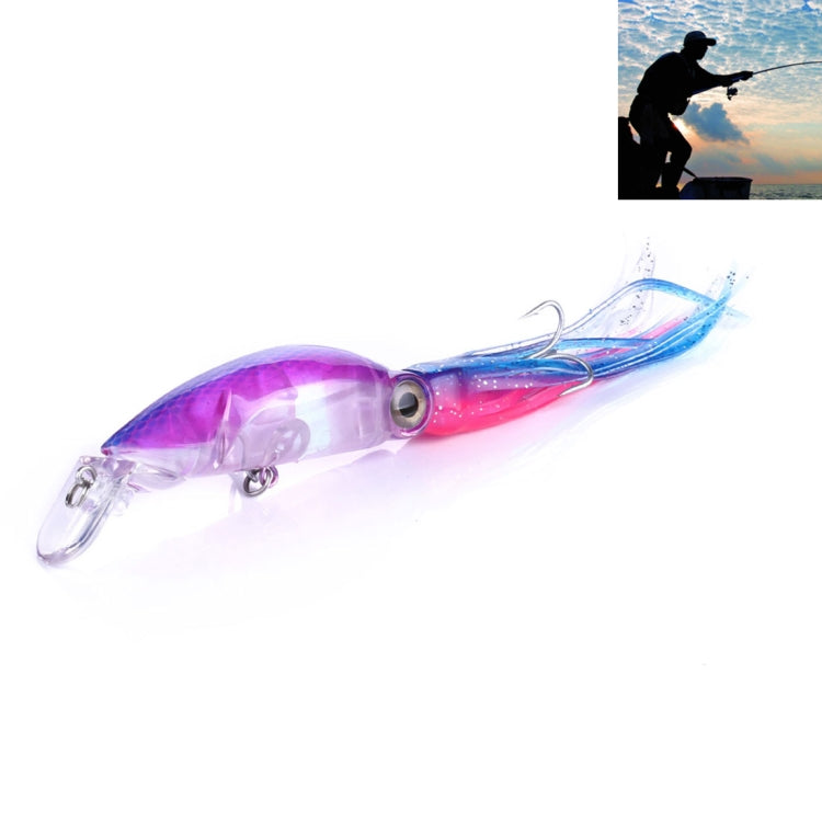 HENGJIA JIZ002 10cm/16.6g Big Octopus Squid Shaped Hard Baits Long Shot Fishing Lures Tackle Baits Fit Sea Fishing and Freshwater Fishing